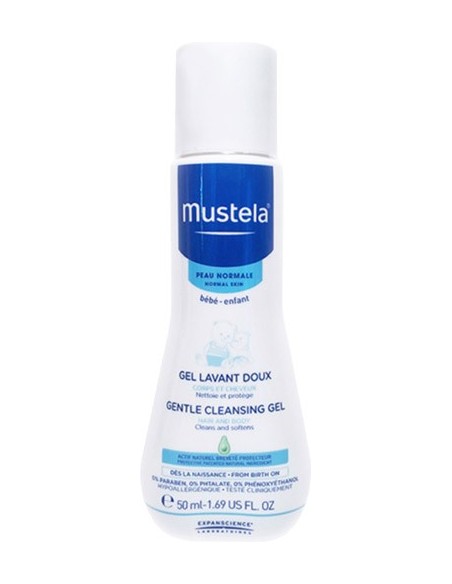 Outlet - Mustela Gentle Cleansing Gel 50 ml Saç Ve Vücut Şampuanı