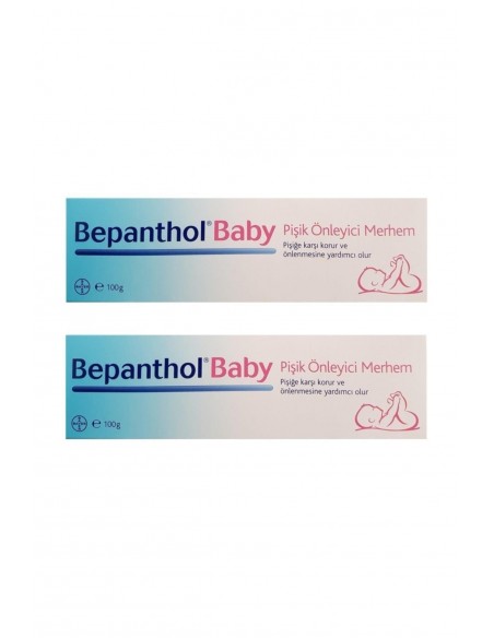 Bepanthol Bebek Pişik Merhemi 100 gr 2 li paket