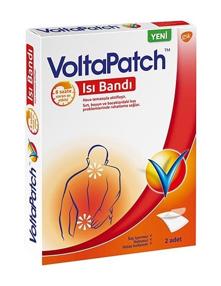 VoltaPatch Isı Bandı 2 Adet