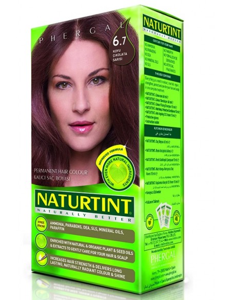 Naturtint Kalıcı Saç Boyası 6.7 Koyu Çikolata Sarı 165 ml 2 Adet