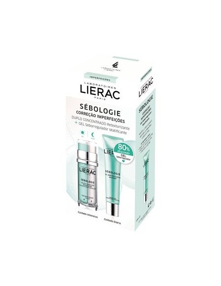 Lierac Sebologie Double Concentrate 30 ml + Sebologie Gel 40 ml Set