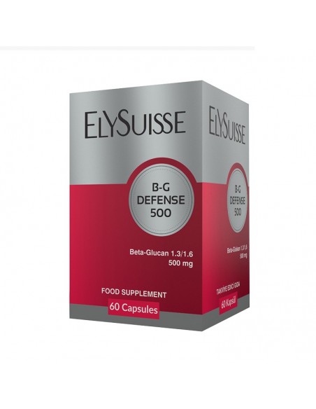 Elysuisse B-G Defense 500 mg Takviye Edici Gıda 60 Kapsül