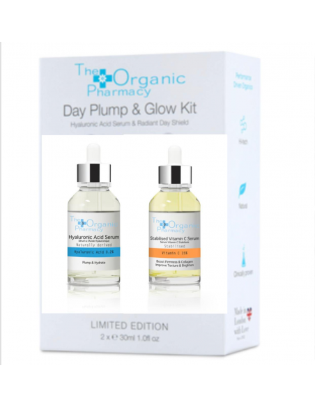 The Organic Pharmacy Day Plump & Glow Kit 2x30 ml