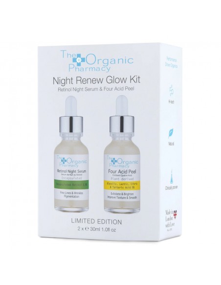 The Organic Pharmacy Night Renew Glow Kit 2x30 ml