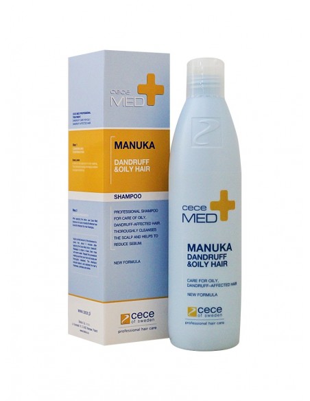 CeceMed Manuka Dandruff & Oily Hair Shampoo Yağlı Saçlar İçin Kepek Önleyici Şampuan 300 ml