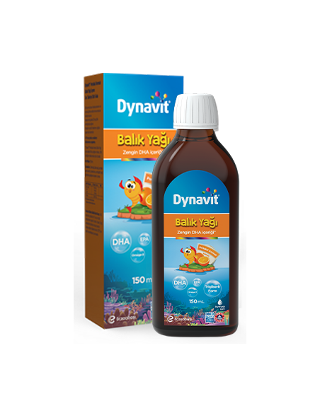 Dynavit Balık Yağı Portakal Aromalı 150 ml