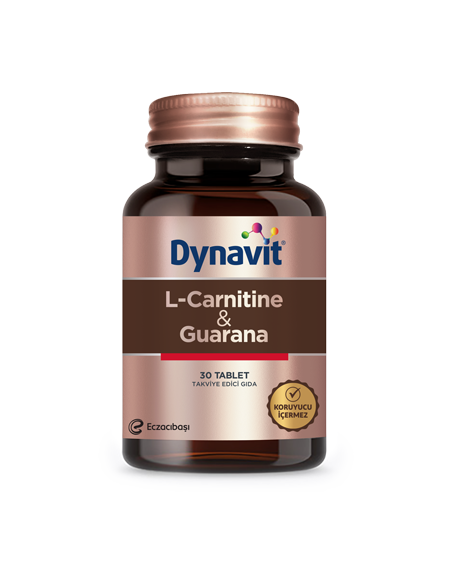 Dynavit L-Carnitine + Guarana 30 Tablet