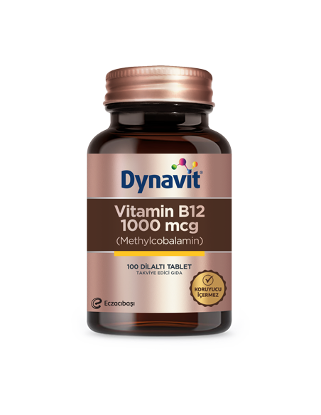 Dynavit Vitamin B12 1000mcg 100 Tablet