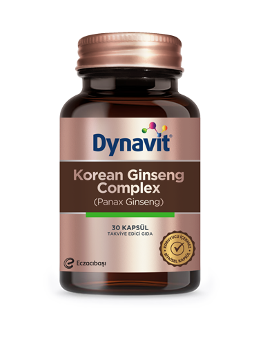 Dynavit Korean Ginseng Complex  Panax Ginseng 30 Kapsül