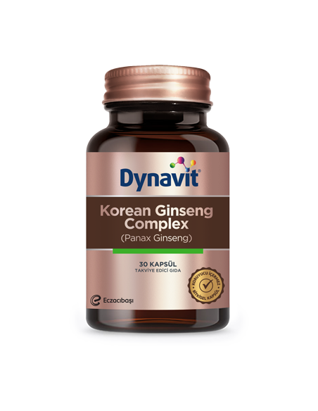 Dynavit Korean Ginseng Complex  Panax Ginseng 30 Kapsül