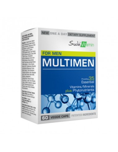 Suda Vitamin Multimen Multivitamin 60 Kapsül