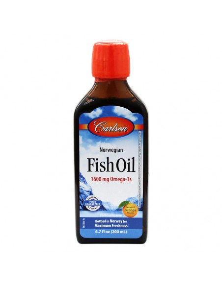 Carlson Fish Oil Omega 3 Balık Yağı Şurubu Portakal Aromalı 200 Ml x 2 Adet