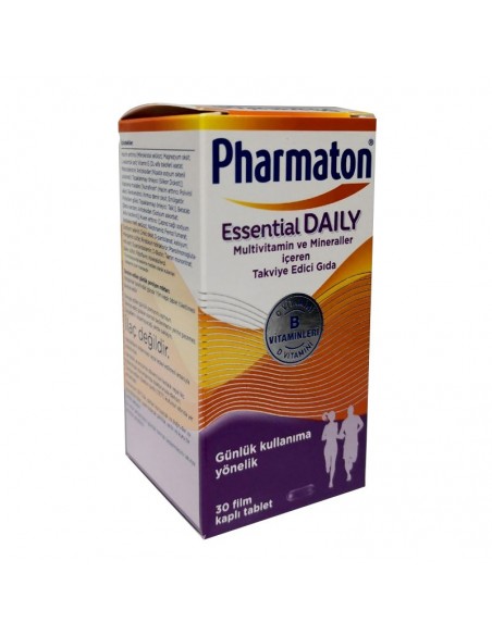 Pharmaton Essential Daily Takviye Edici Gıda 30 Tablet