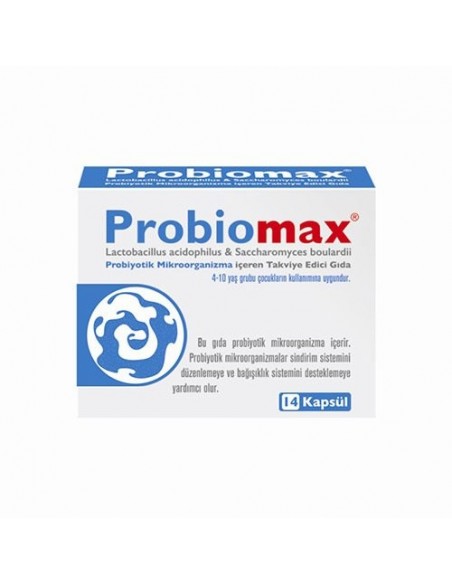 Imuneks Probiomax Probiyotik Mikroorganizma İçeren Takviye Edici Gıda 14 Kapsül