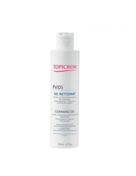 Topicrem PV/DS Cleansing Gel 200 ml