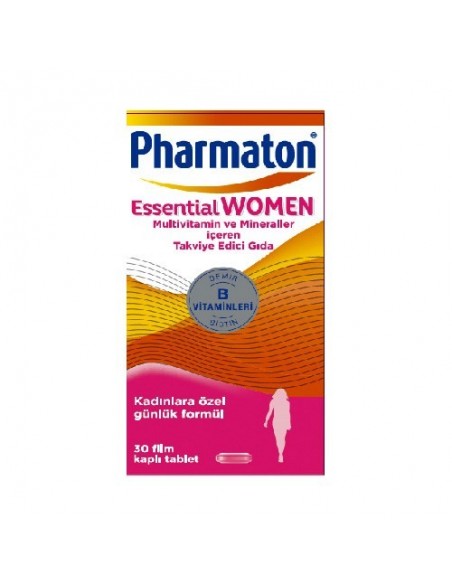 Pharmaton Essential Women Takviye Edici Gıda 30 Tablet