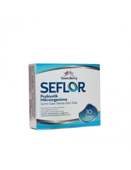 Seflor Probiyotik Mikroorganizma İçeren Takviye Edici Gıda 10 Şase