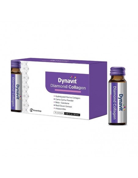 Dynavit Diamond Collagen Sıvı Takviye Edici Gıda 10 x 50 ml