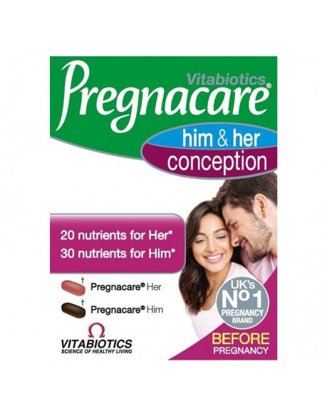 Vitabiotics Pregnacare Him & Her Conception 60 Tablet