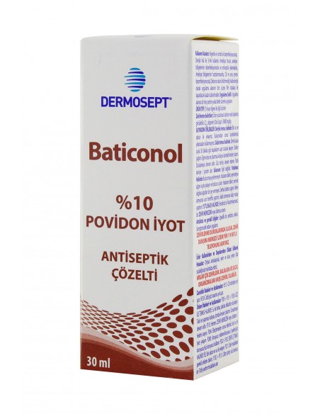 Dermosept Baticonol Antiseptik Çözelti 30 ml