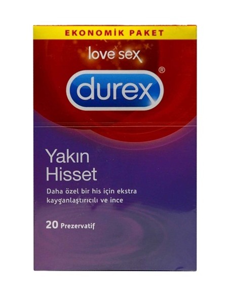 Durex Yakın Hisset Prezarvatif 20'li