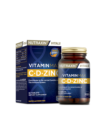 Nutraxin Vitamin Max C.D.Zinc 60 Tablet