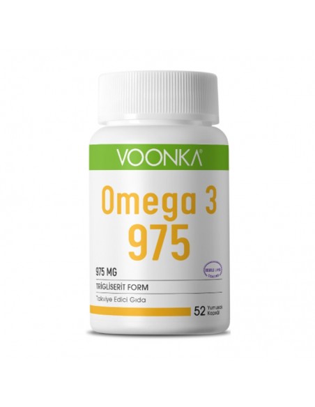 Voonka Omega 3 975 mg 52 Kapsül