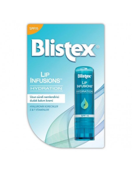 Blistex Lip Infusions Hydration Spf15 ( Uzun Süreli Nemlendirici Dudak Kremi ) 3.7g