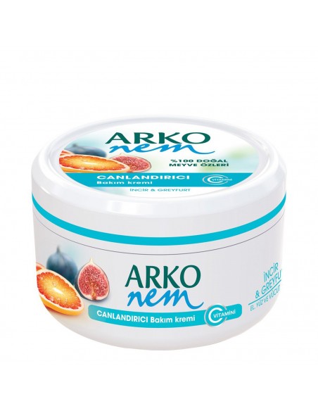 Arko Nem Canlandırıcı Bakım Kremi ( İncir & Greyfurt Aromalı ) 300 ml