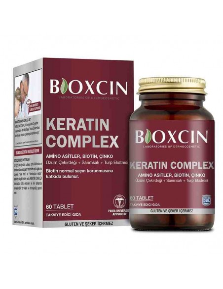 Bioxcin Forte Keratin Complex Tablet Takviye Edici Gıda 60 Tablet