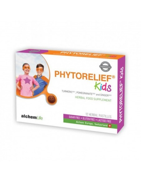 Phytorelief Kids 12 Adet Pastil