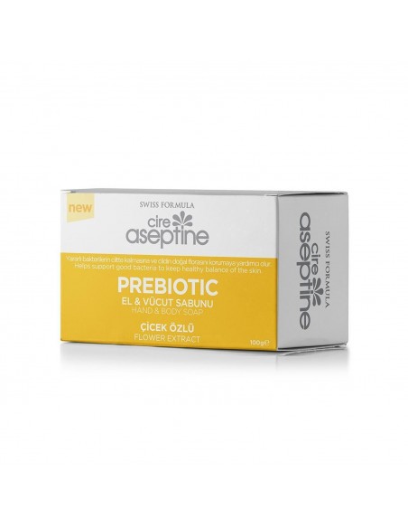 Cire Aseptine Prebiotic El ve Vücut Sabunu Çiçek Özlü 100gr