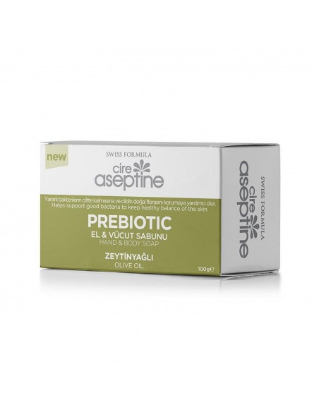 Cire Aseptine Prebiotic El ve Vücut Sabunu Zeytinyağlı 100gr