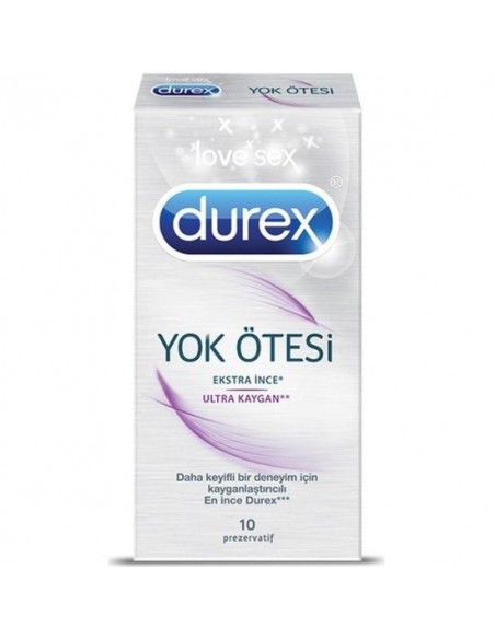 Durex Yok Ötesi Ekstra İnce Ultra Kaygan 10 Prezervatif