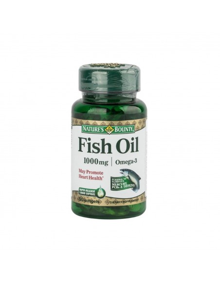 Nature's Bounty FISH OIL OMEGA-3 1000 MG 50 SOFTGELS