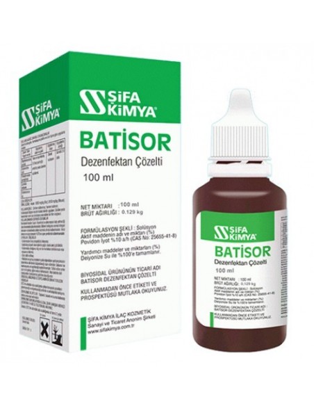 Batisor Dezenfektan Çözelti 100 ml