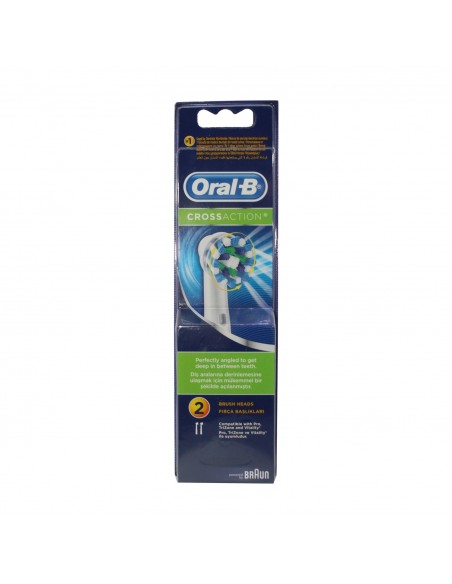 Oral-b Cross Action Diş Fırçası Yedek Başlığı 2 Adet