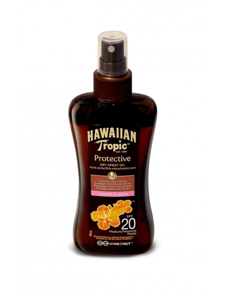 Hawaiian Tropic Protective Dry Spray Oil Bronzlaştırıcı Yağ Spf 20 200 ml