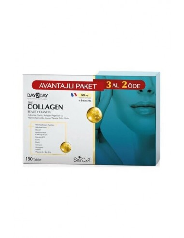 Ocean Day2Day The Collagen Beauty Elastin 180 Tablet 3 AL 2 ÖDE