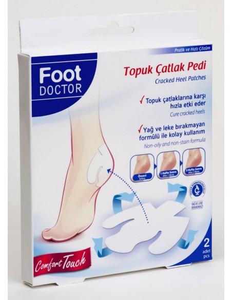 Foot Doctor Topuk Çatlak Giderici Ped 2 Adet