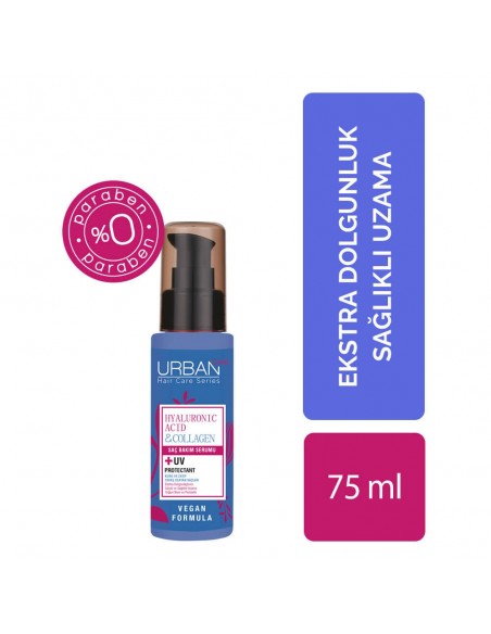 Urban Care Hyaluronic Acid & Collagen Saç Bakım Serumu 75 ml