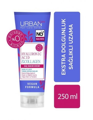 Urban Care Hyaluronic Acid & Collagen Saç Bakım Kremi 250 ml