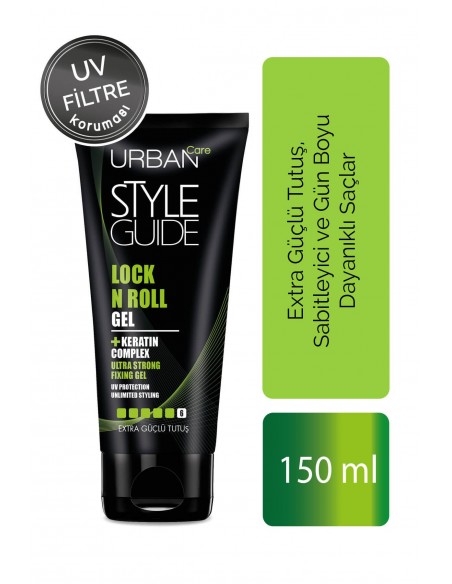 Urban Care Lock N Roll Gel Ekstra Güçlü Tutuş Jöle 150 ml