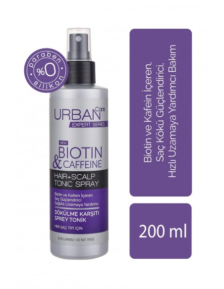 Urban Care Expert Series Biotin & Caffeine Dökülme Karşıtı Sprey Tonik 200 ml