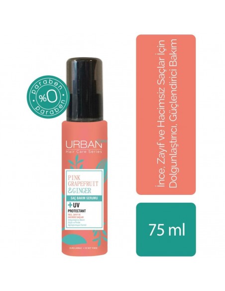 Urban Care Pink Grapefruıt & Ginger Saç Bakım Serumu 75ml