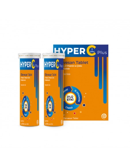 Hyper C Plus Efervesan 2x10 Tablat