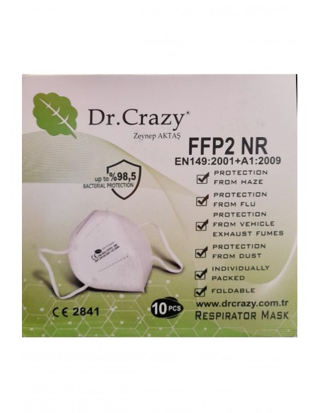 MINION DR.CRAZY Maske FFP2 N95 10'LU Box