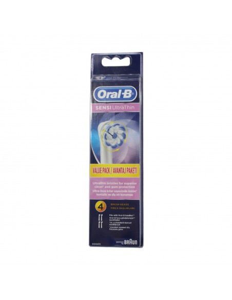 Oral-B Sensi Ultrathin 4 lü Diş Fırçası Yedek Başlığı