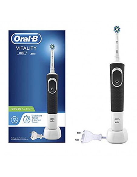 Oral-B Power Fırça D100 Box-Crossaction Siyah