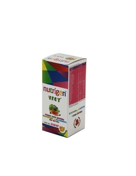 Nutrigen VEGY 200 ml Şurup Narlı (Sebze Yemeyenler İçin)